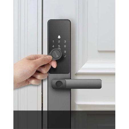 Cerradura Inteligente EZVIZ DL05 – Huella Digital, Contraseña, Tarjeta, WiFi y Bluetooth