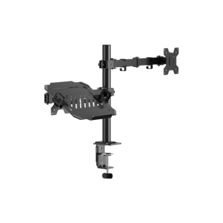 Soporte para 1 Monitor y Notebook FTX C096ML 15.6'' a 32'' Articulado - Negro