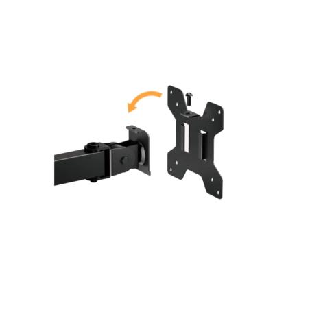 Soporte para 1 Monitor y Notebook FTX C096ML 15.6'' a 32'' Articulado - Negro