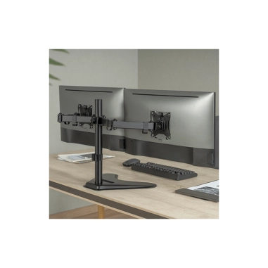 Soporte para 2 Monitores FTX FTX66-T024 17'' a 32'' Articulado - Negro