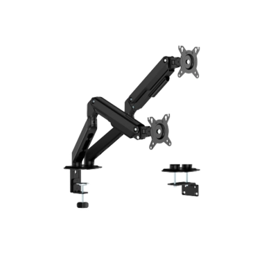 Soporte para 2 Monitores FTX C096E 17'' a 32'' Articulado - Negro