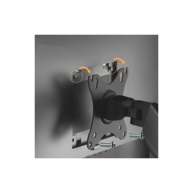 Soporte para 2 Monitores FTX46-C024E 17'' a 32'' Articulado - Negro