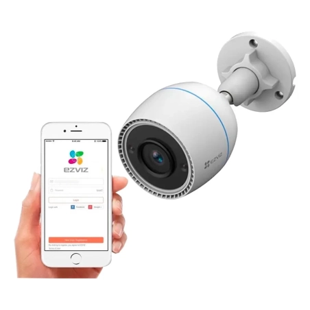 Cámara EZVIZ H3C – Full HD, Exterior, Visión Nocturna y Detección Inteligente de Personas