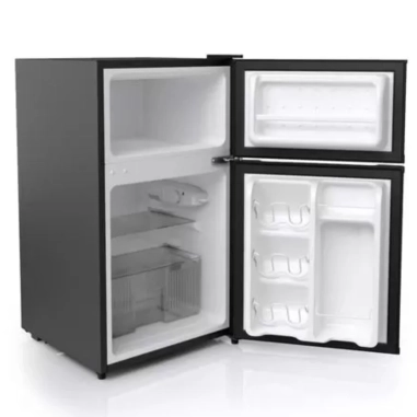 Frigobar Midea 110L Frío Húmedo 2 Puertas - Inox