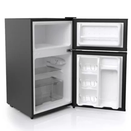 Frigobar Midea 110L Frío Húmedo 2 Puertas - Inox