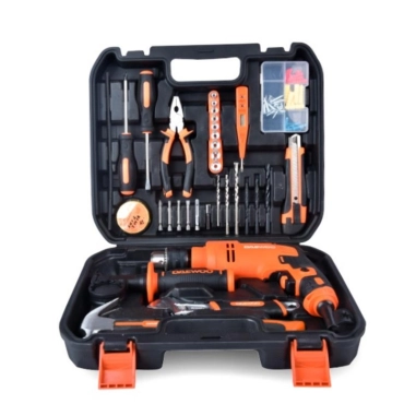 Kit Taladro Daewoo 550W c/ 34 accesorios