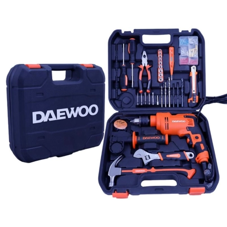 Kit Taladro Daewoo 550W c/ 34 accesorios