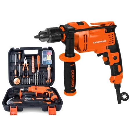 Kit Taladro Daewoo 550W c/ 34 accesorios