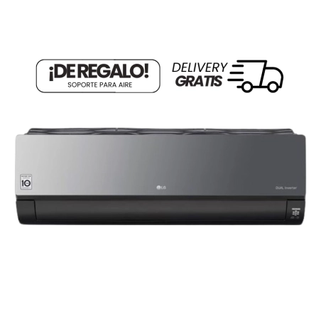 Aire Acondicionado LG Artcool 24000 BTU Inverter C/Wifi Gris. Al mejor precio en el Paraguay