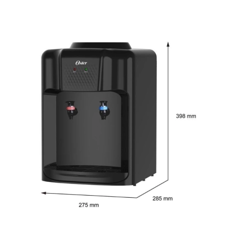 Combo Oster Bebedero de mesa Frío/Caliente + Ventilador 2 en 1 Power Fresh
