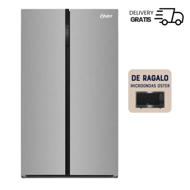 Heladera Oster Side By Side 623L Frío Seco Inverter