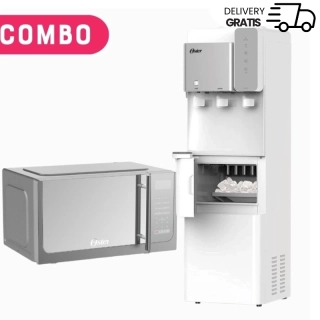 Combo Oster Bebedero Con Fabricadora De Hielo + Microondas 30L