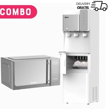 Combo Oster Bebedero Con Fabricadora De Hielo + Microondas 30L