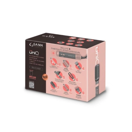 Combo Multistyler Gama UniQ Flow 9 en 1 Bivolt
