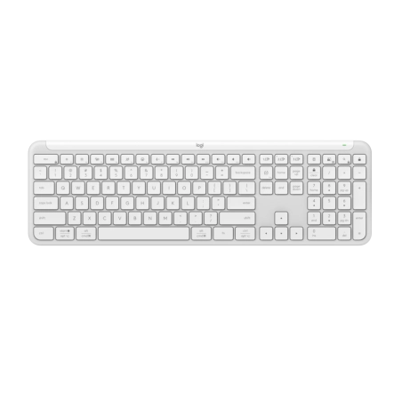 Teclado Logitech K950 Signature Slim Wireless - Blanco