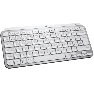 Teclado Logitech MX Keys Mini Wireless - Gris Pálido