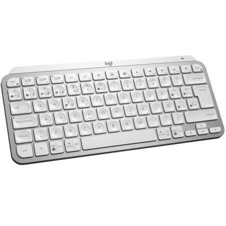 Teclado Logitech MX Keys Mini Wireless - Gris Pálido