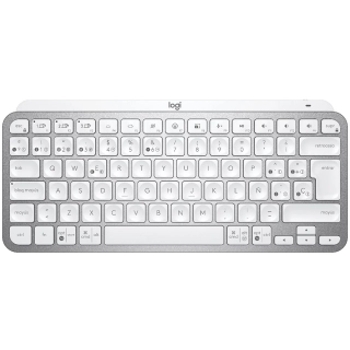 Teclado Logitech MX Keys Mini Wireless - Gris Pálido