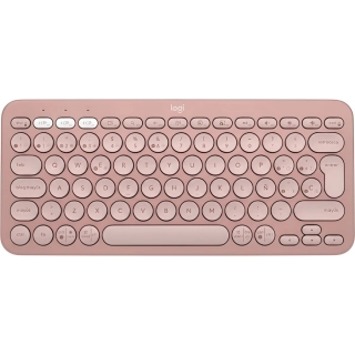 Teclado Logitech K380S Bluetooth - Rosa