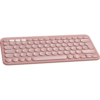 Teclado Logitech K380S Bluetooth - Rosa