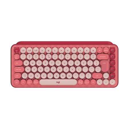 Teclado Logitech Pop Keys Wireless - Menta/Lila