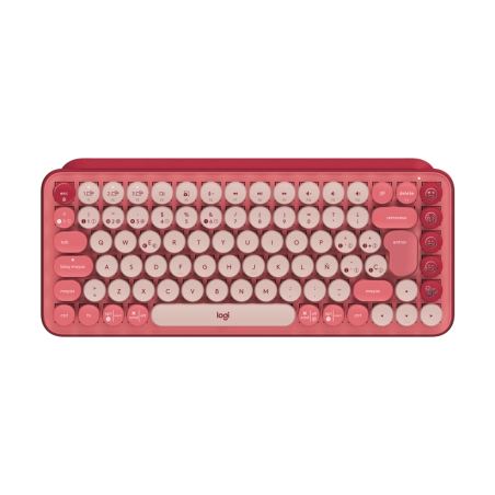 Teclado Logitech Pop Keys Wireless - Menta/Lila