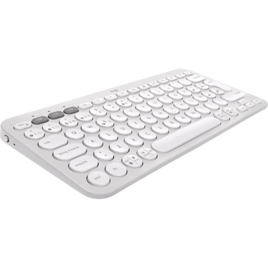 Teclado Logitech Pebble Keys 2 K380S Wireless - Blanco