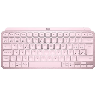 Teclado Logitech MX Keys Mini Wireless - Rosa