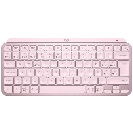 Teclado Logitech MX Keys Mini Wireless - Rosa