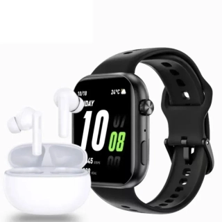 Combo Auricular X7i White + Honor Choice Watch 2i Black