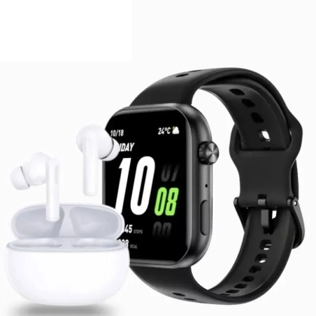 Combo Auricular X7i White + Honor Choice Watch 2i Black