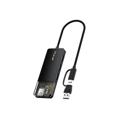 Hub FTX USB-C a 4 Puertos USB-A / USB 3.0 5Gbps