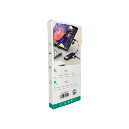 Hub FTX USB-C a 4 Puertos USB-A / USB 3.0 5Gbps