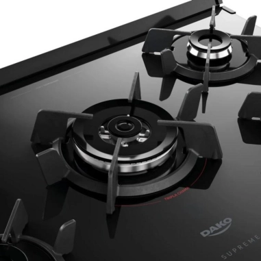Cocina a gas Dako Supreme Glass 5 Hornallas 1 Horno