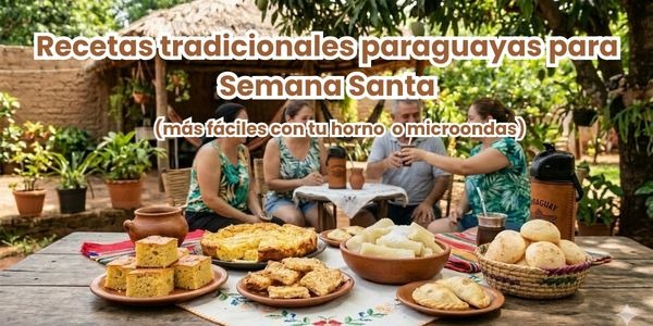 Recetas tradicionales paraguayas para Semana Santa  (más fáciles con tu horno o microondas)