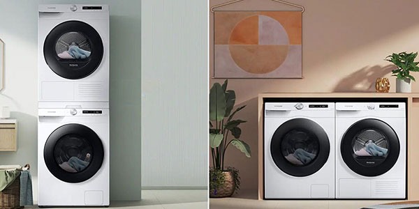 Smart Tower de Samsung: La pareja de lavarropas y secarropas que van a cambiar tu forma de lavar.