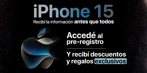 Registro iPhone 15